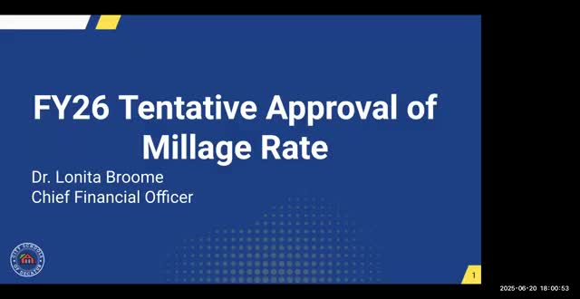 City Schools of Decatur holds final public hearing on proposed 20.3 millage rate for FY2026