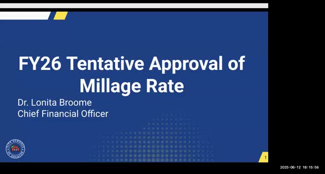 City Schools of Decatur holds second millage hearing; tentative millage rate remains 20.3
