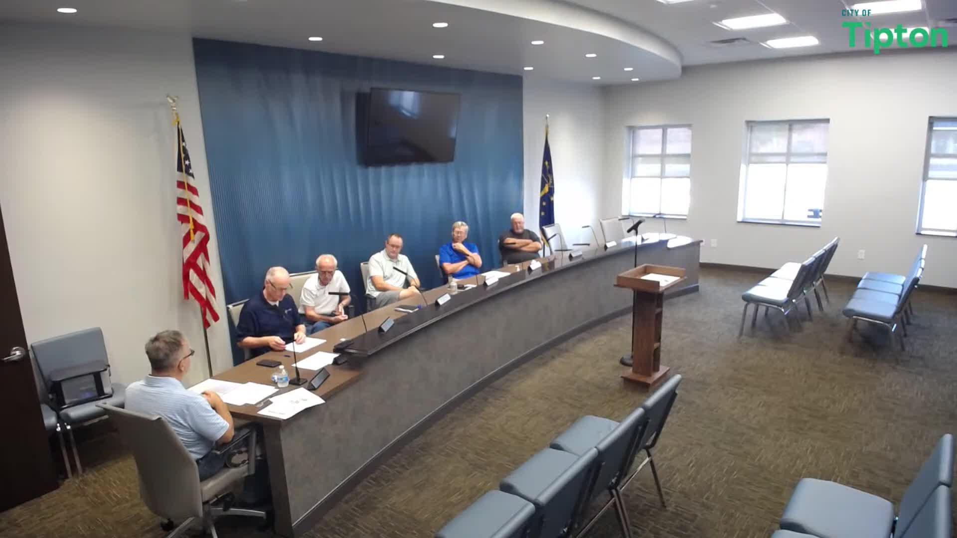 Tipton utility staff to propose raising 457 employer match to 5%; wage resolution expected next meeting