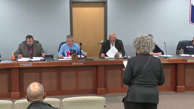 Board questions athletic trainer contract and stadium plans; color‑guard trip approved for competition