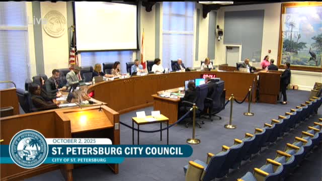 St. Petersburg council approves $159.884 million HUD CDBG-DR grant to fund 'Sunrise St. Pete' recovery programs