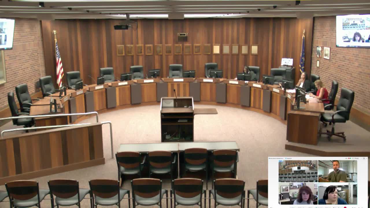 Evansville commissioners plan disability resource app; hosting funds and update workflow unresolved