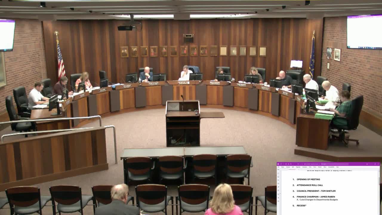 Council Approves $1.8M Budget Cuts Ahead of October 8 Hearing