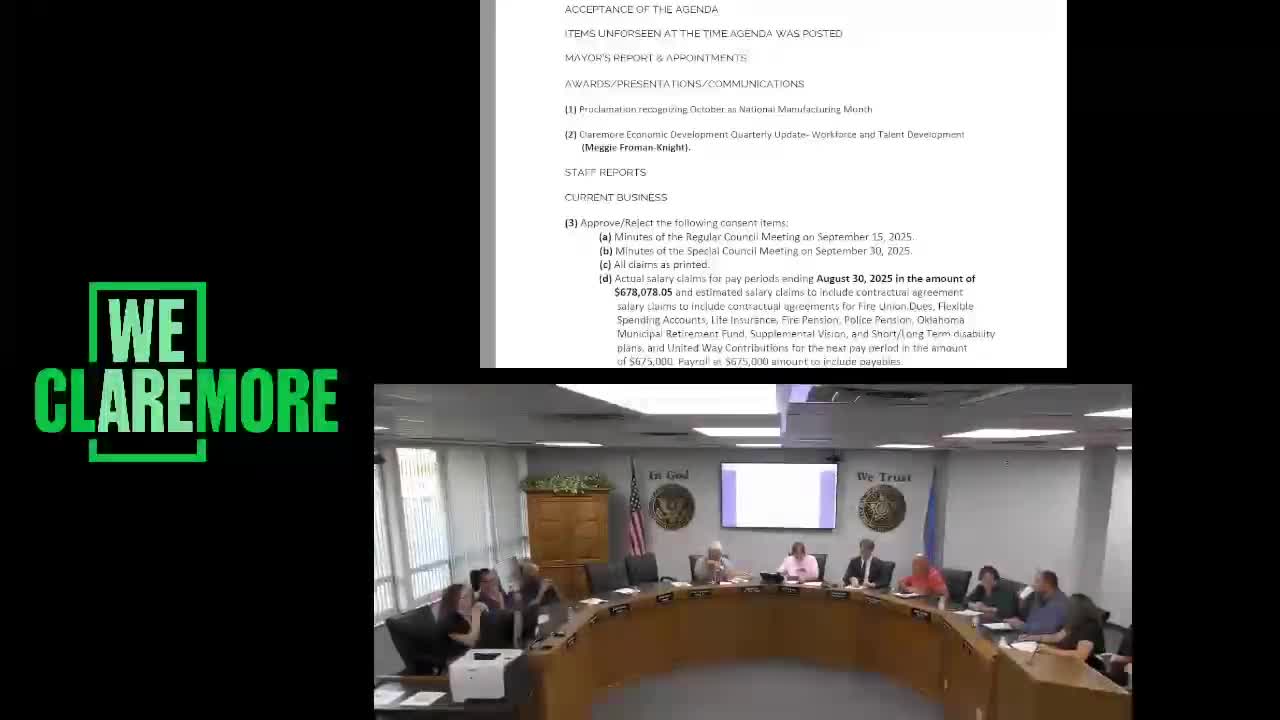 Claremore economic development reports $99 million in recent investment, outlines temporary workforce scholarship program