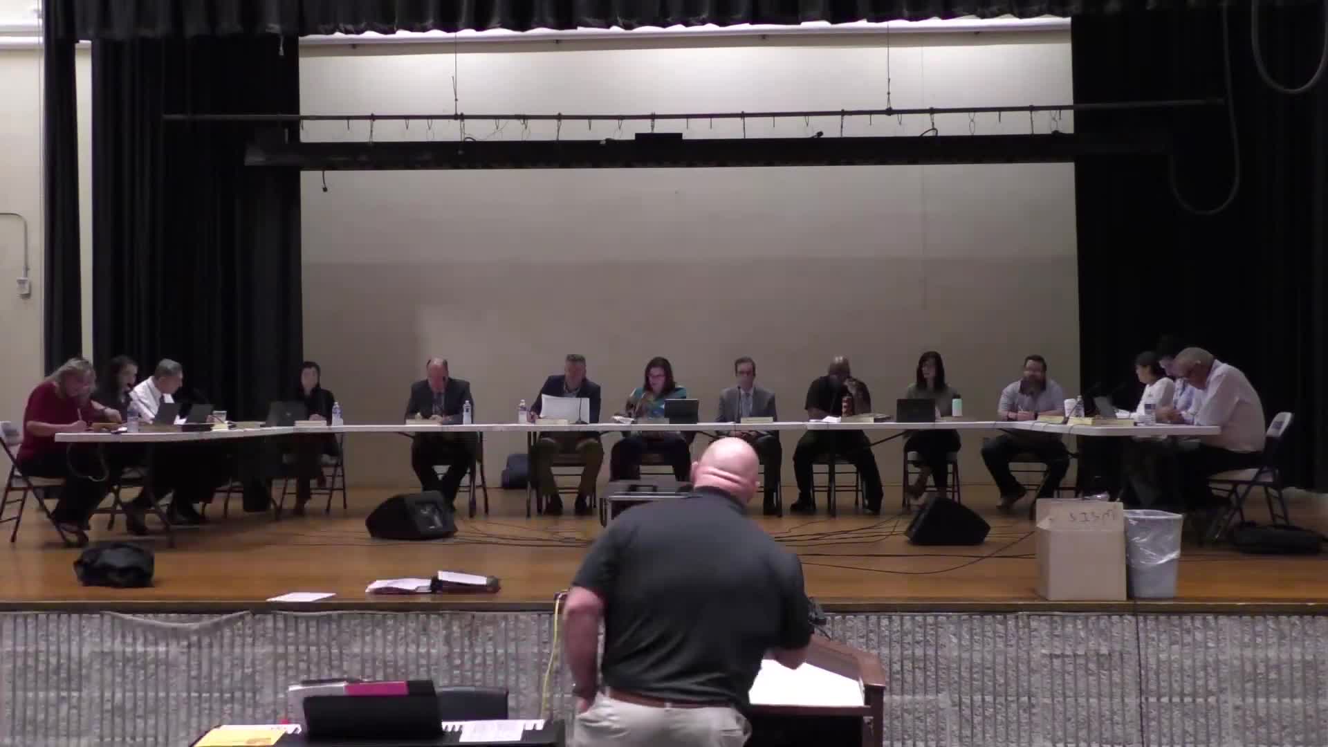 Scranton School Board Approves Gym Floor Refinishing and Tax Collection Services