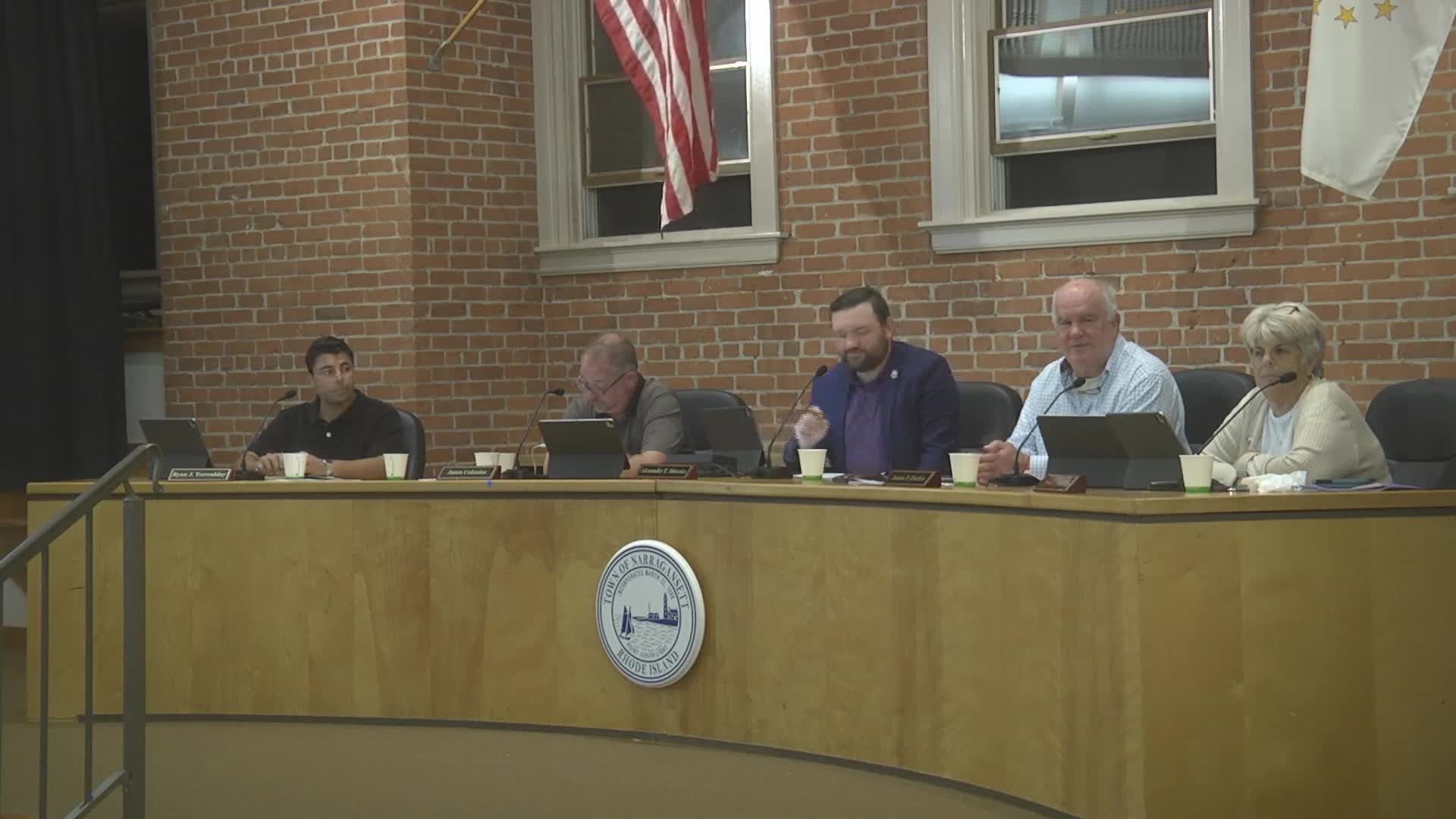 Wakefield Council Discusses Wastewater Treatment Odor Solutions and Peace Poll Dedication