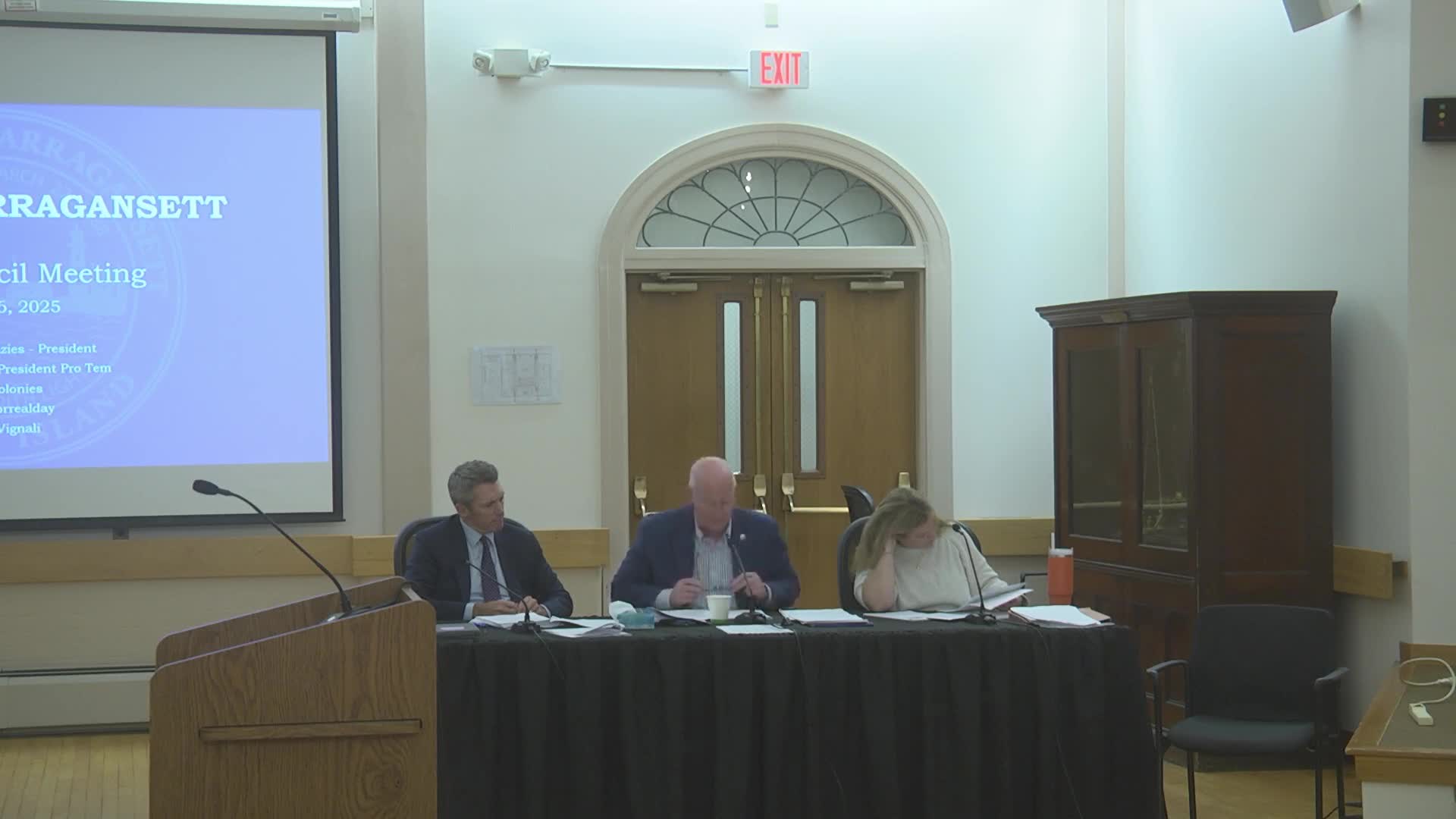 Narragansett Town Council Approves $127K Wall Repair and Multiple Committee Appointments