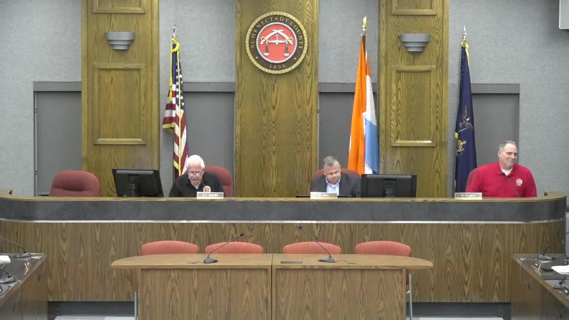 Schenectady County Legislature Advances Public Hearings and Resolutions on Election and Health Funding