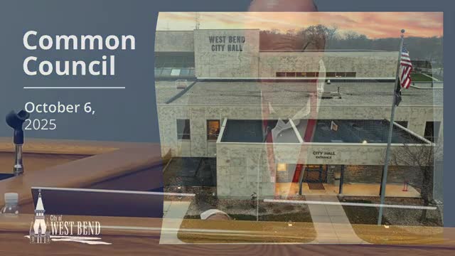 West Bend Council Approves Skatepark Donations and Fire Prevention Week Proclamation