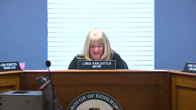 Kenilworth council adopts $2.3 million bond ordinance; officials cite $820,000 in secured grants