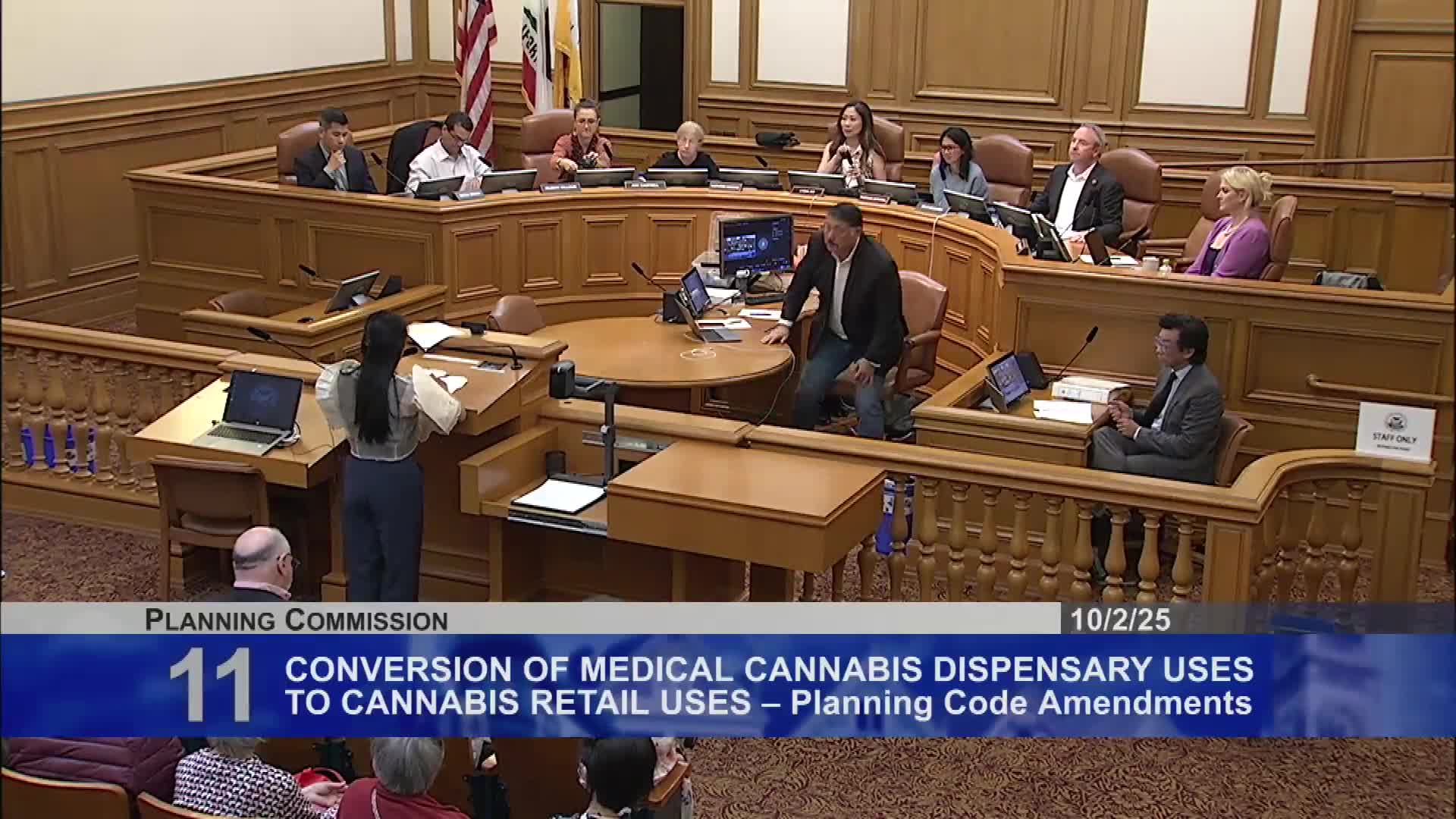 Planning commission backs narrow code fix to let one medical cannabis shop finish retail conversion