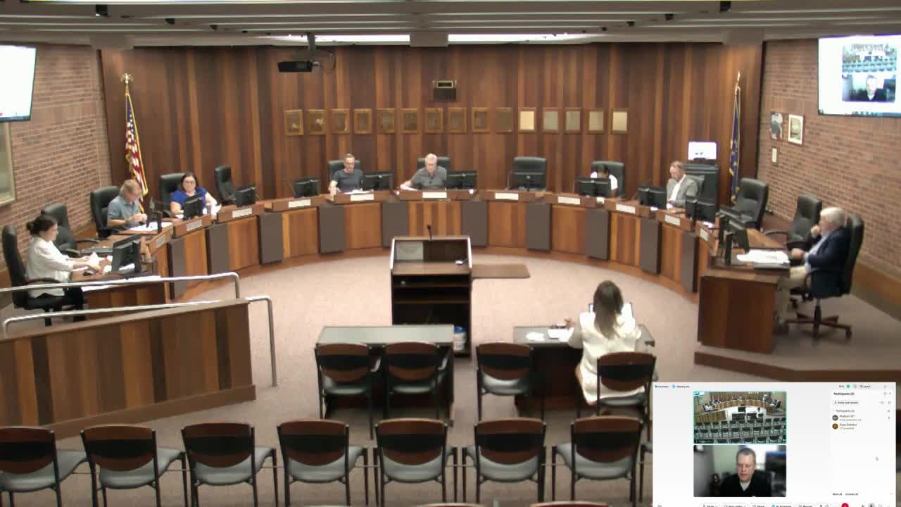 City Board Ratifies Asbestos Inspections and Approves Tree Removal at 1560 South Morton