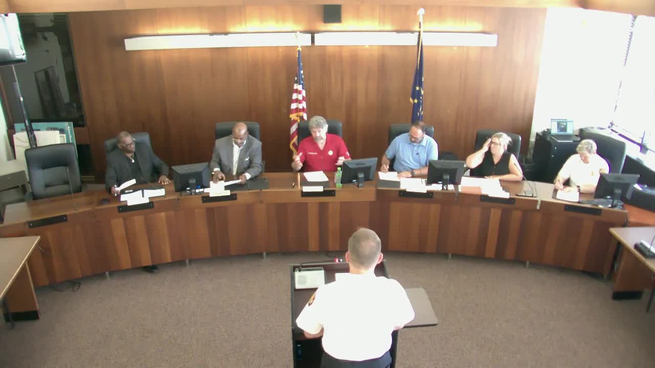 Commission discusses adding civilian EMS roles to merit ordinance protections