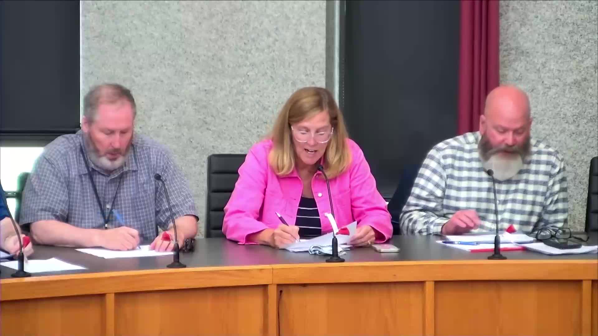 Board approves $350,970.80 change order for Peterson Trunk Line utility work