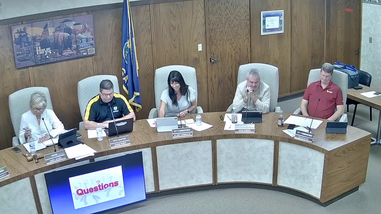 Hays awards airport terminal parking expansion to Morgan Brothers; project under budget