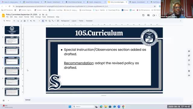 Policy committee moves to update athletics policy to match PIAA changes, add NIL and faith-based eligibility rules