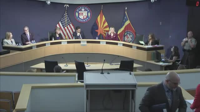 Community Members Address Maricopa County Board on Judiciary and Meeting Conduct Issues