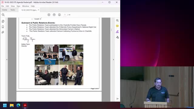 Eaton County Prosecutor Doug Lloyd Reports Increased Caseload Amid Domestic Violence Vigil
