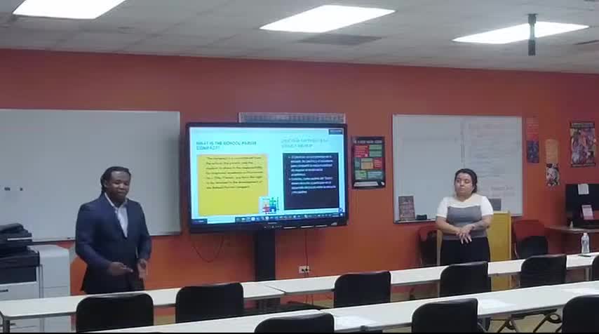 District Emphasizes Accountability Through Parent-Student Learning Compacts