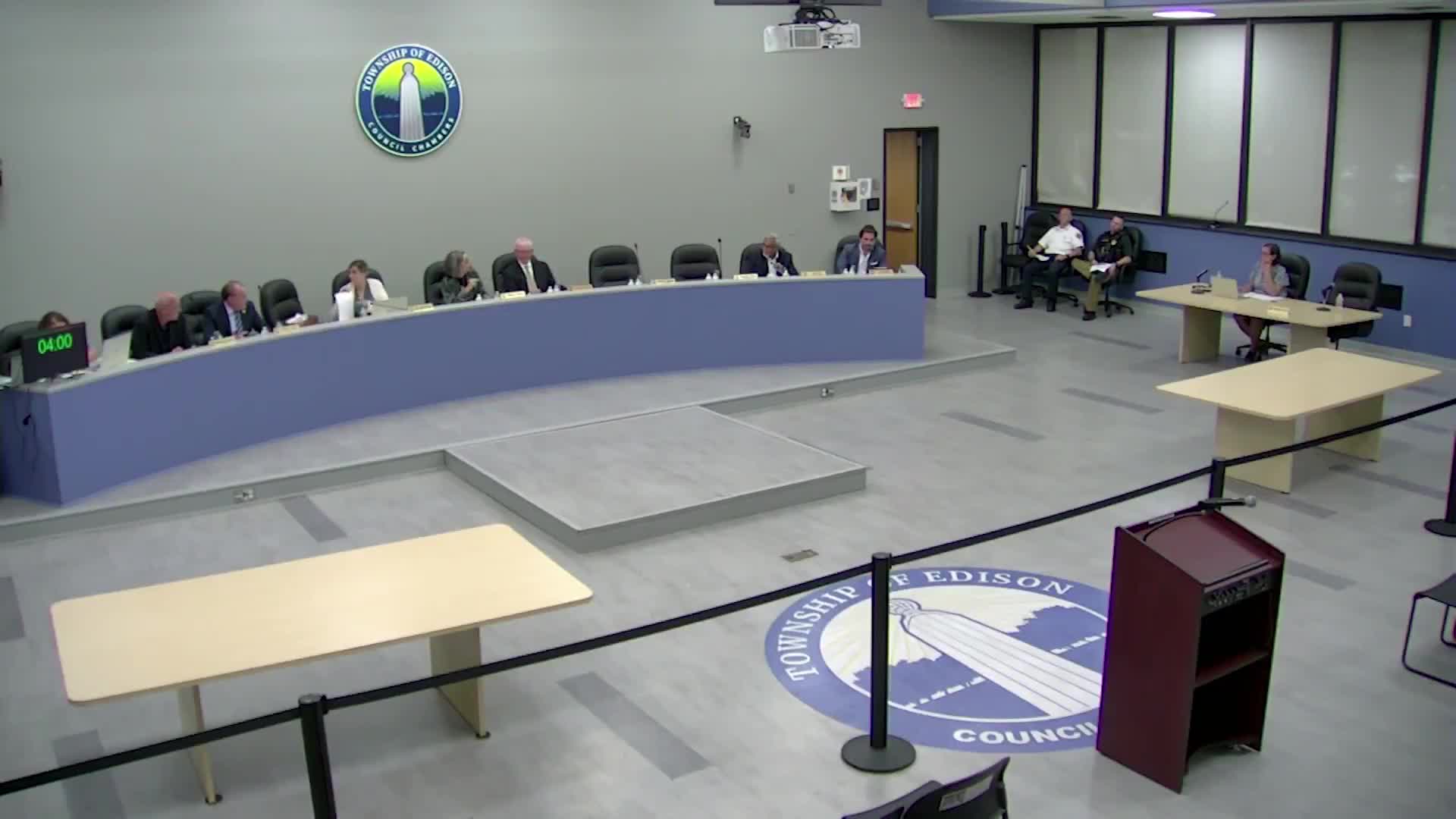 Edison council passes first reading to raise police extra-duty rates; public hearing set for Oct. 8