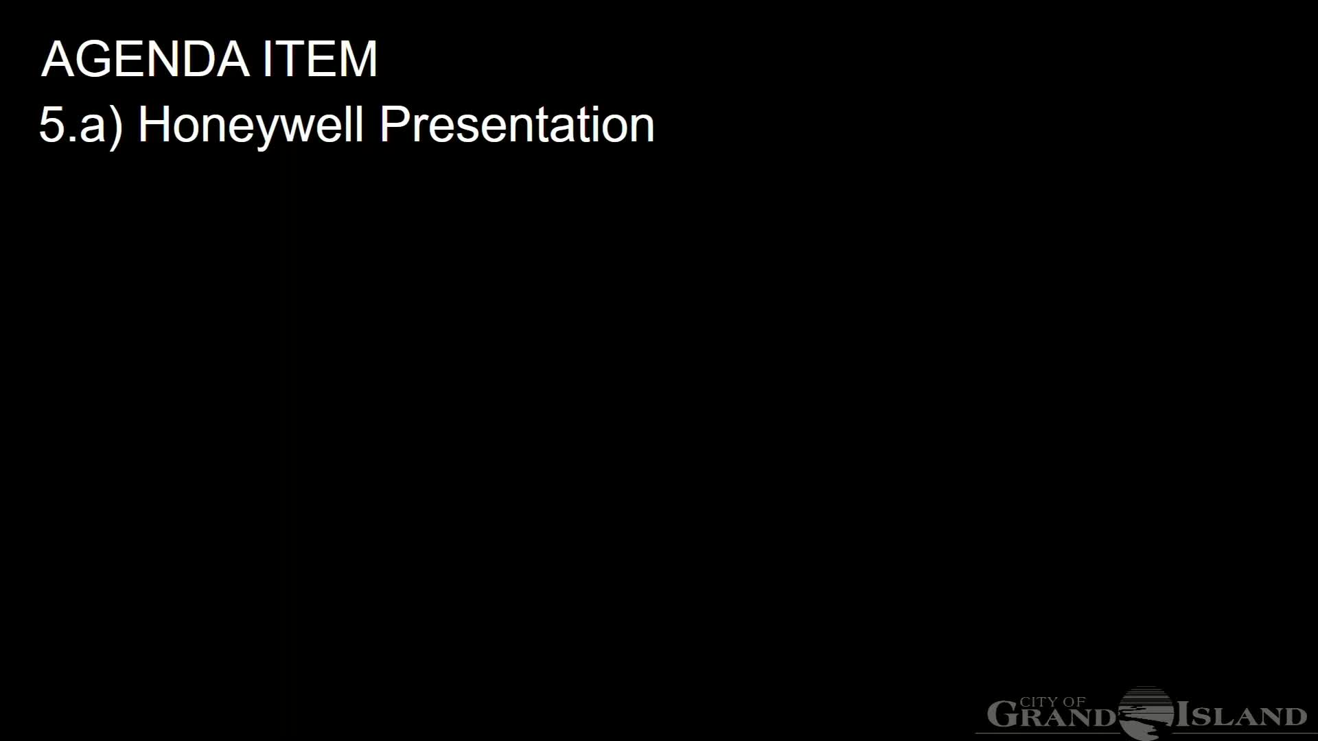 Honeywell Presents Energy Audit Findings for City Facilities in Grand Island