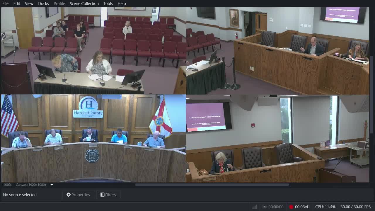 Planning board recommends code changes to Hardee County phosphate‑mining reviews