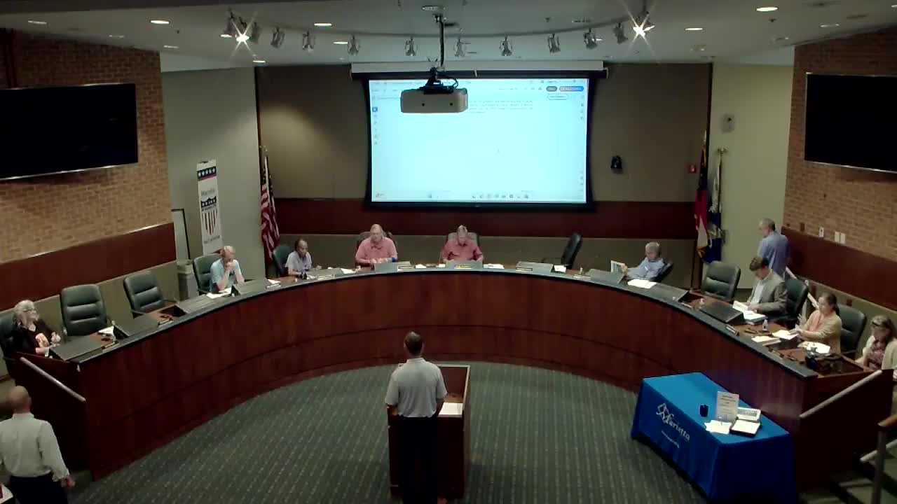 Resident Proposes New Single Family Home in Old Town Marietta