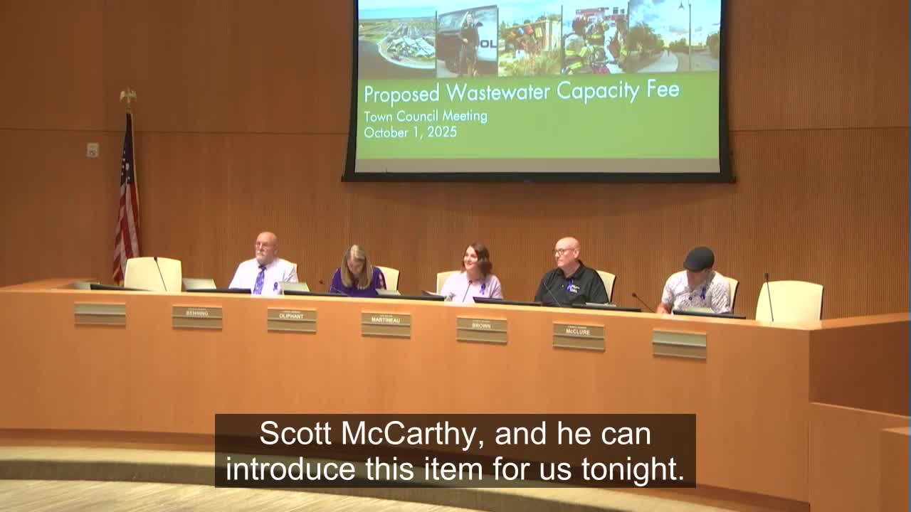 Queen Creek council opens 60-day process to raise wastewater capacity fees, sets Dec. 3 public hearing