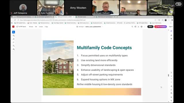 Clark County Council proposes zoning changes to enhance multifamily housing development