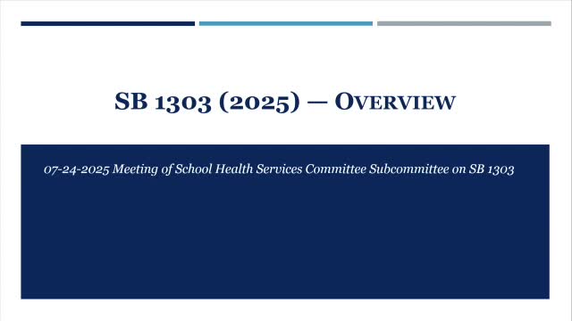 Virginia subcommittee reviews bill to clarify diabetes care, training in schools