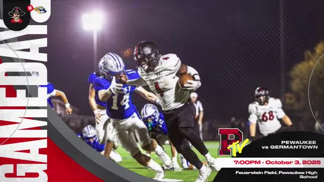 Germantown beats Pewaukee 28-7 at Pewaukee homecoming