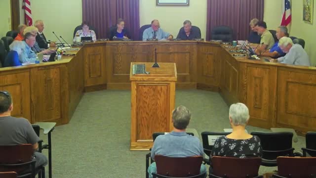 Council authorizes sandblasting and painting of four clarifier tanks at wastewater plant, capped at $370,800