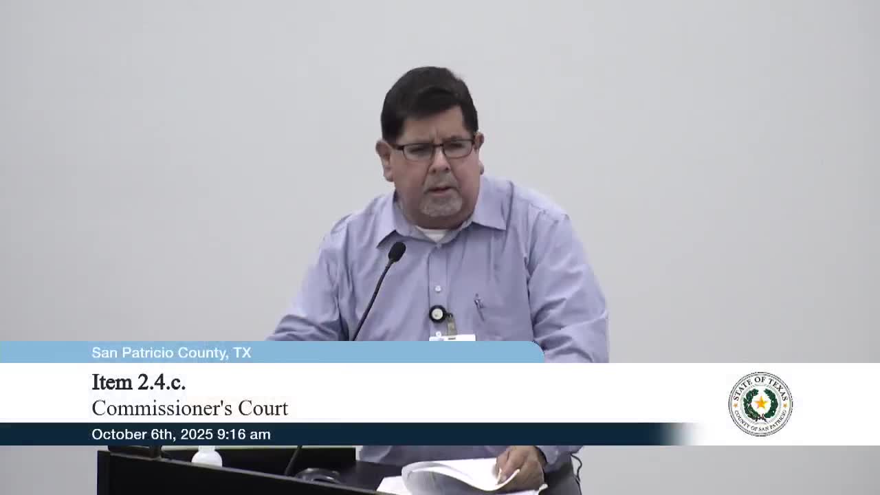 San Patricio County: Justice Center 61% complete; courthouse design work advances
