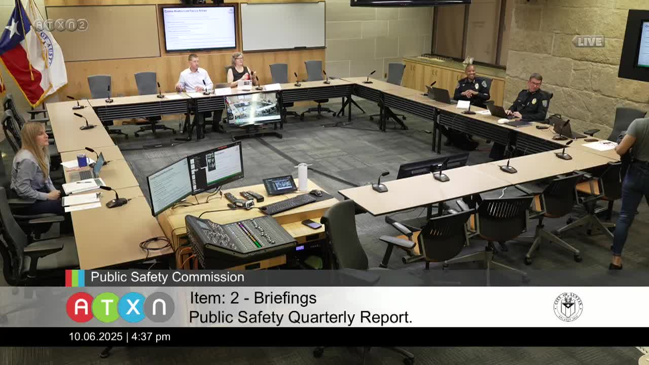 APD reports drop in auto thefts, outlines G‑file workload and cadet retention plans