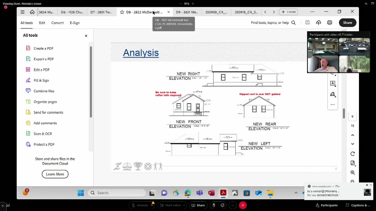 Jordan DaSilva seeks approval for structural renovations at 2822 McDermott Avenue