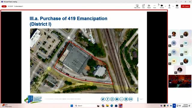 Houston Officials Unveil Plans for First Front Door for Homeless Action