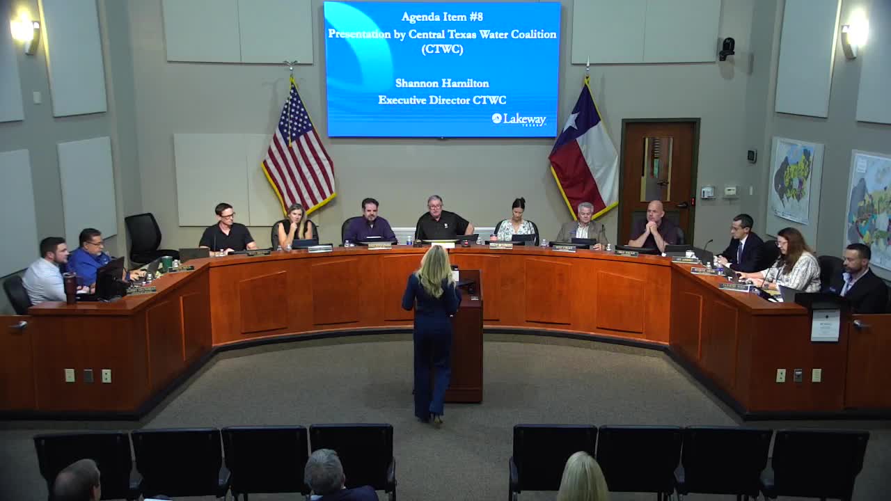 Central Texas Water Coalition warns of lasting drought, urges higher lake-storage triggers and legislative changes