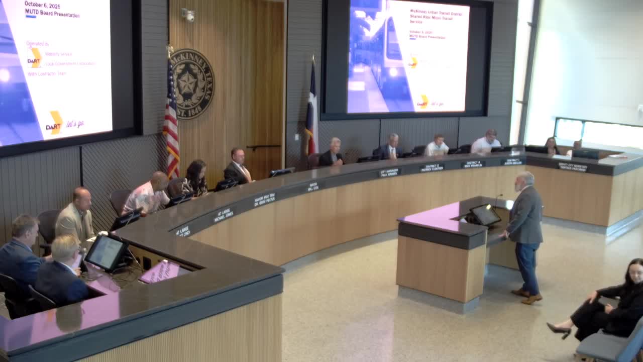 McKinney transit officials report steady ridership, average wait under 10 minutes