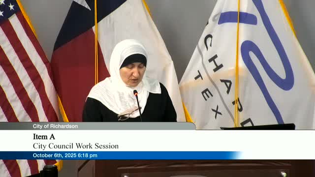 Richardson residents and Muslim community ask council to press for release of community leader held by ICE