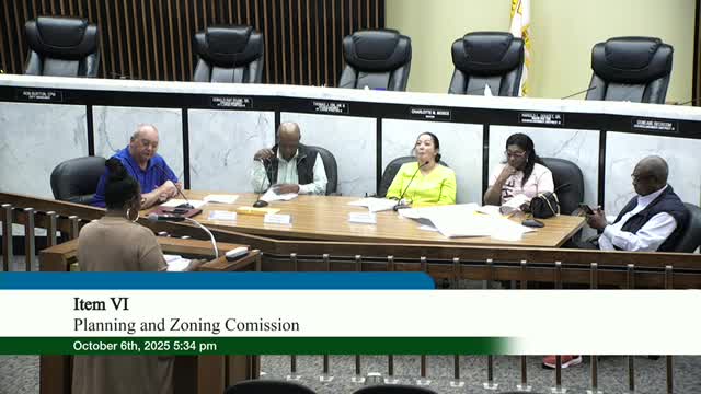 Port Arthur planning commission approves P25-03 minor plat to reconfigure Port Acres parcels