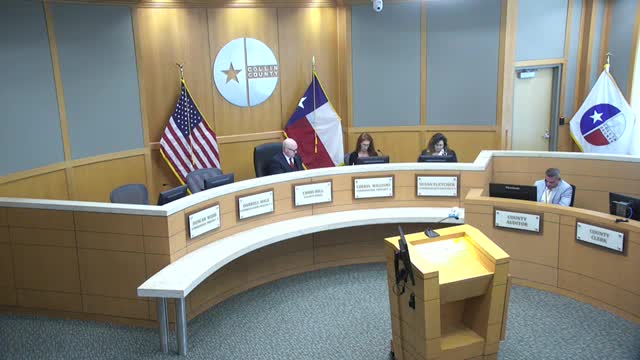 Collin County approves two part‑time title specialist positions in tax office; budget funds moved from contingency