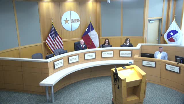 Resident presents principles for emergency services district; commissioners say they will accept written statement