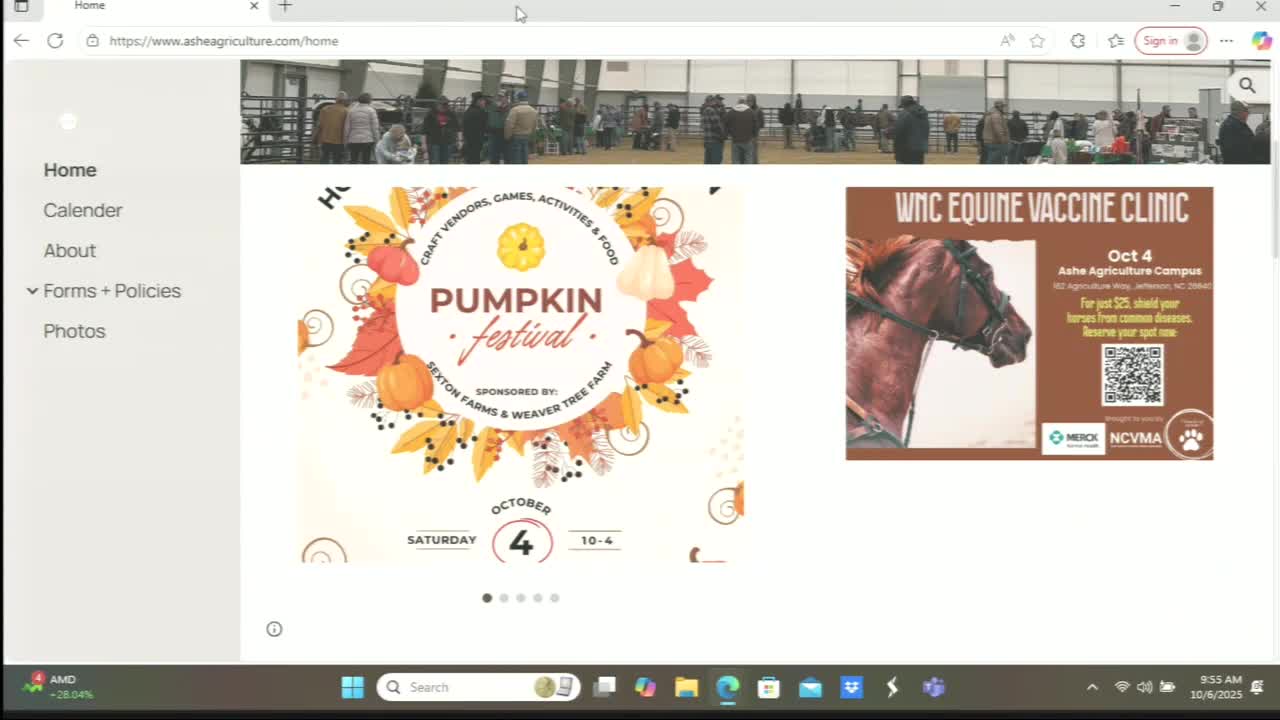 Board reviews Ash County Agriculture Campus lease and operating policies; committee to finalize rules and seek attorney review