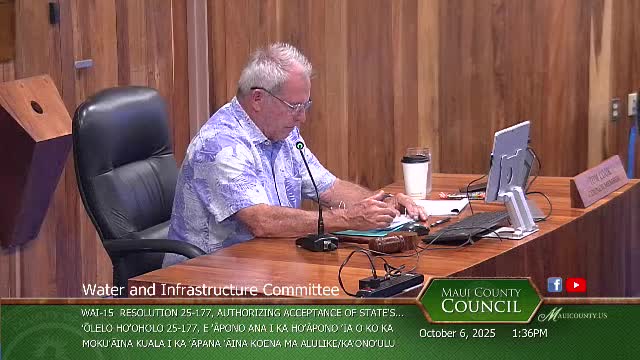 Maui County Council Authorizes Abandonment of Ala Liki Ka'onoulou Street Remnant Lot