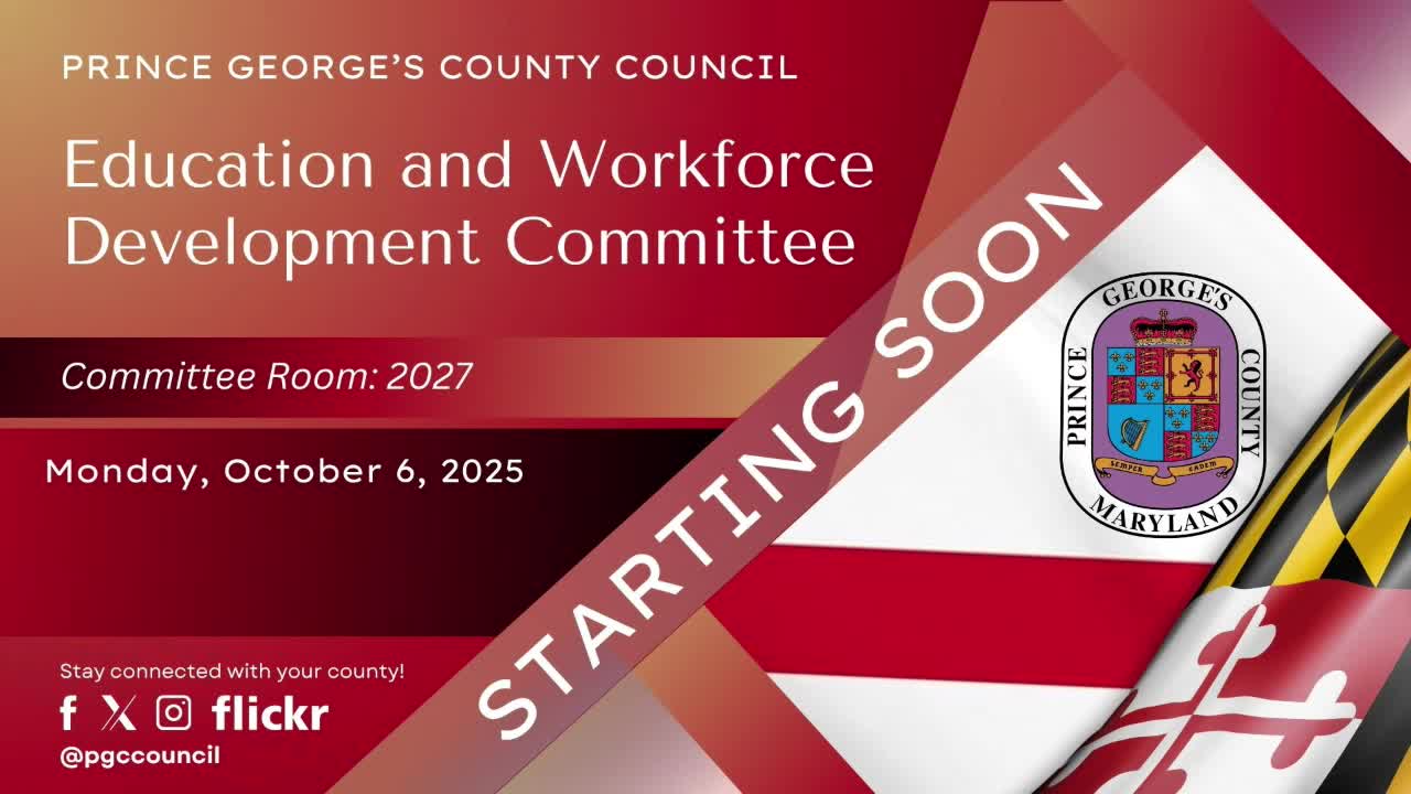 Prince George's County Council Establishes New Literacy Commission to Improve Reading Rates