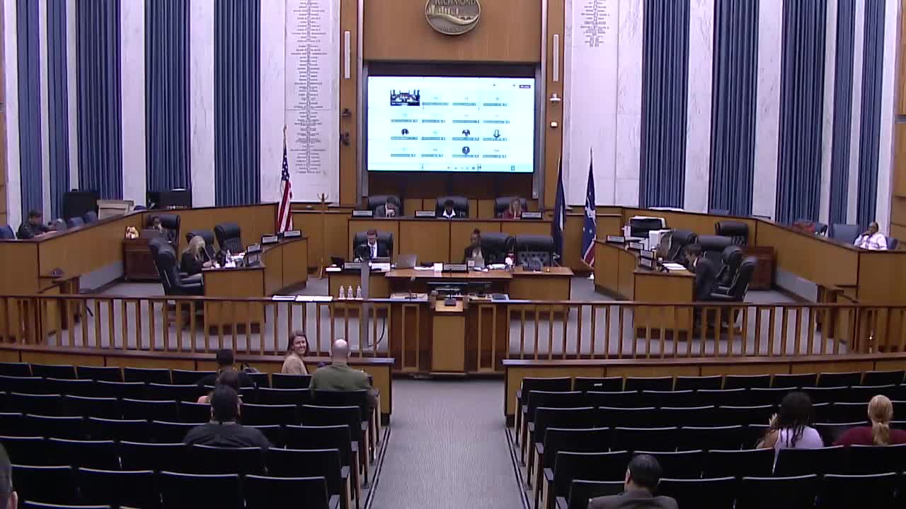Richmond City Council Reschedules Ordinance for October 14 Formal Meeting