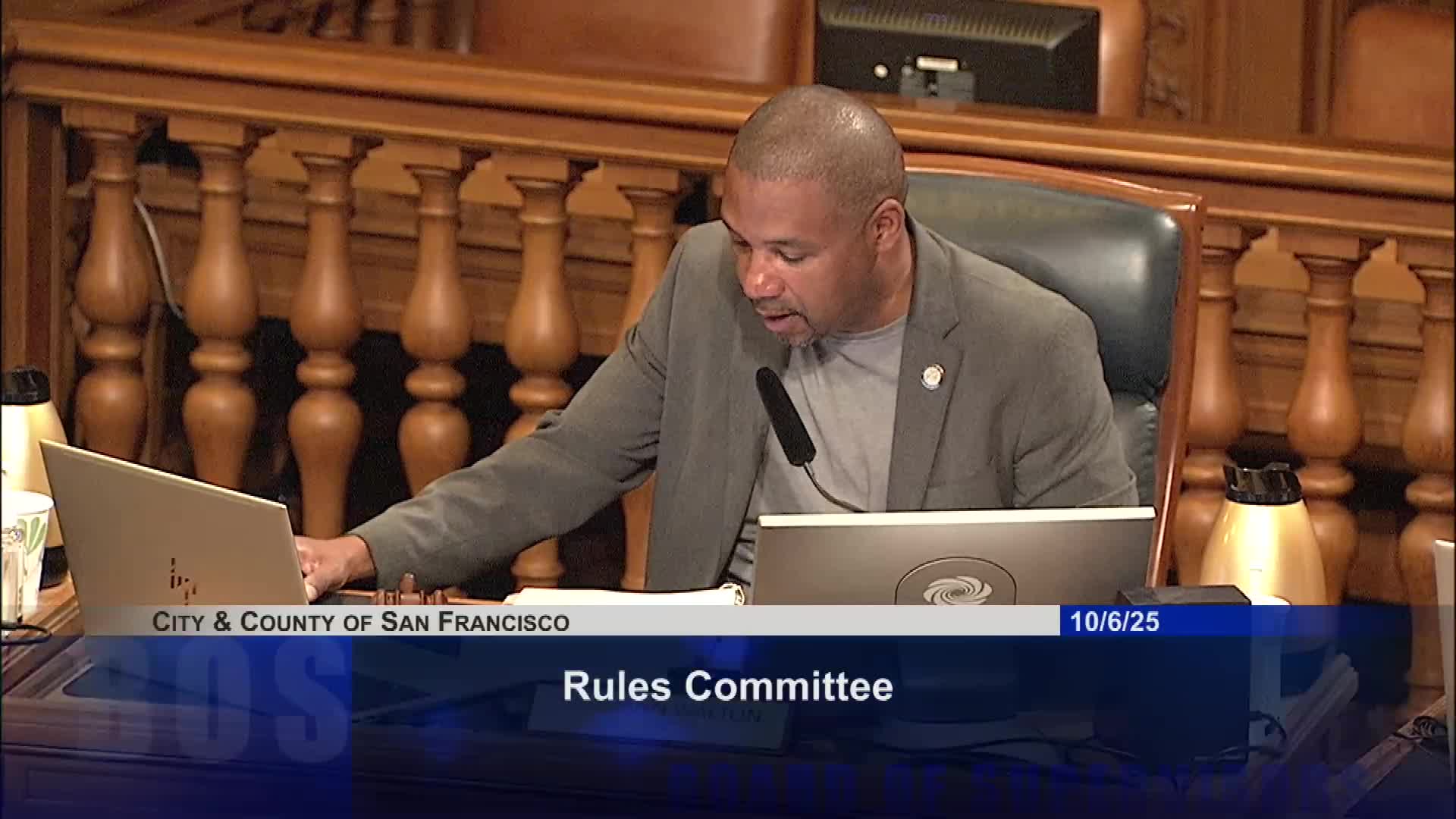 San Francisco Rules Committee Announces Public Comment Procedures for Upcoming Board Meeting