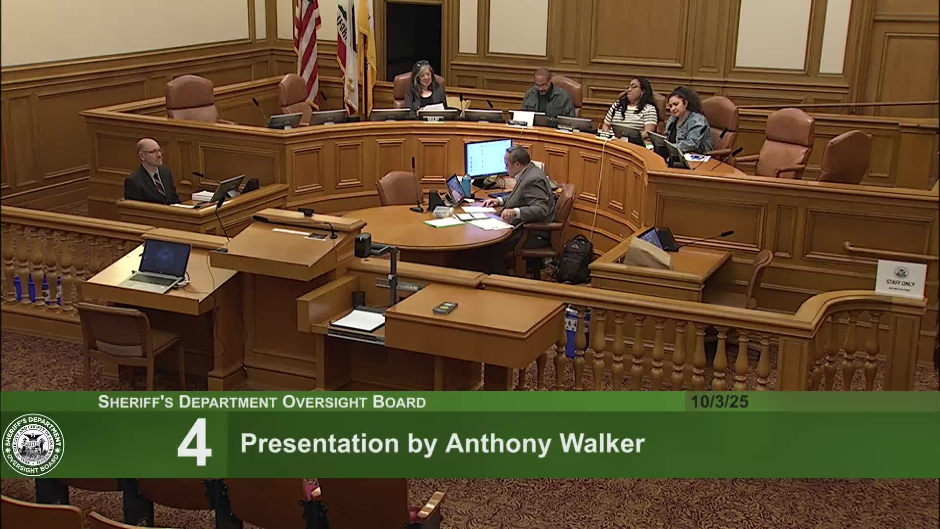 Sheriff’s Office introduces first Buddhist chaplain and outlines legal, policy and military-equipment updates