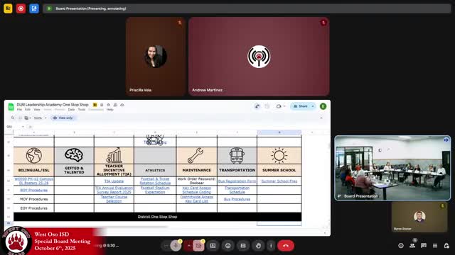 District shows transfer and attendance tracking, adds withdrawal form and "no-show" follow-up