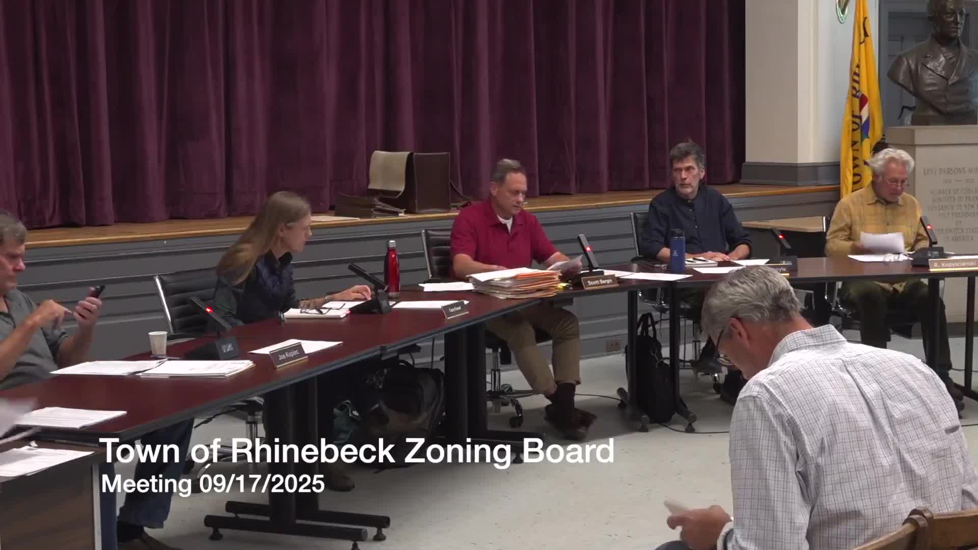 Rhinebeck ZBA approves several variances, sets multiple hearings and site visits